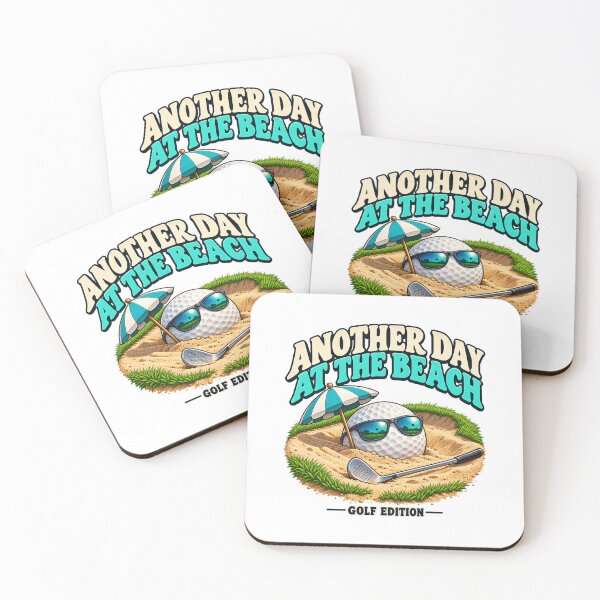 Item preview, Another Day at the Beach - Golf Edition designed and sold by Good Mood Foundry.