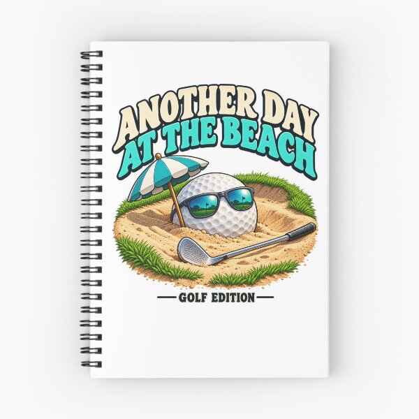 Item preview, Another Day at the Beach - Golf Edition designed and sold by Good Mood Foundry.
