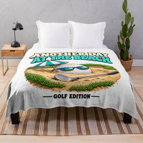 Item preview, Another Day at the Beach - Golf Edition designed and sold by Good Mood Foundry.