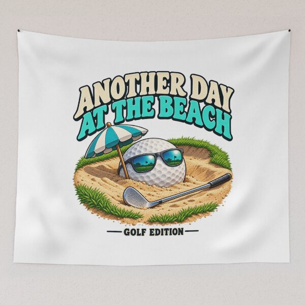 Item preview, Another Day at the Beach - Golf Edition designed and sold by Good Mood Foundry.