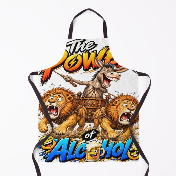 Item preview, Funny lion chariot cartoon designed and sold by urbanshop7.