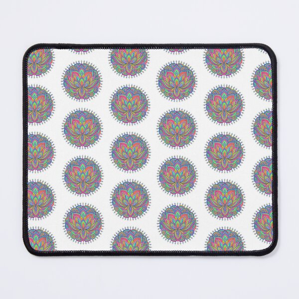 Item preview, Neon Psychedelic Lotus Mandala designed and sold by NatArtSA.