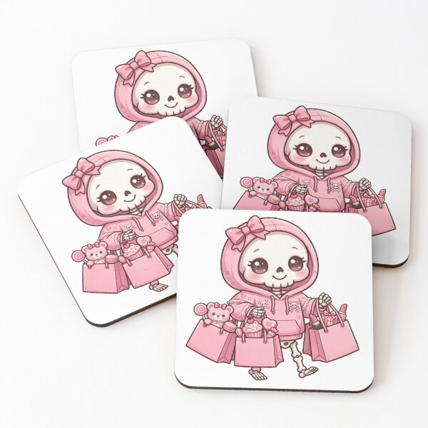 Item preview, Cute shopping skeleton designed and sold by priyankajustine.