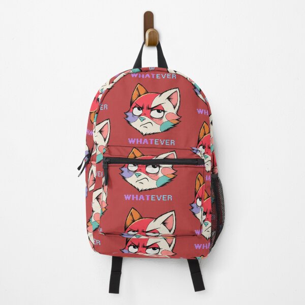 Item preview, Whatever Cat – Colorful Sassy Cartoon Cat designed and sold by Mousy17.
