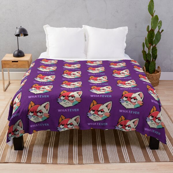 Item preview, Whatever Cat – Colorful Sassy Cartoon Cat designed and sold by Mousy17.