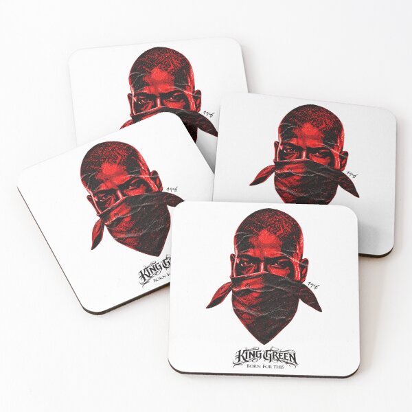 Item preview, Bobby Green "King" Bandana  designed and sold by JeyVel.