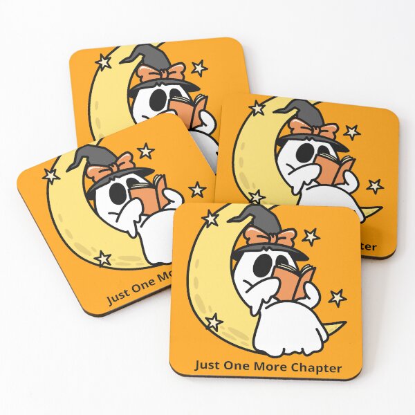 Item preview, Just One More Chapter – Reading Cat on the Moon designed and sold by Thespase.