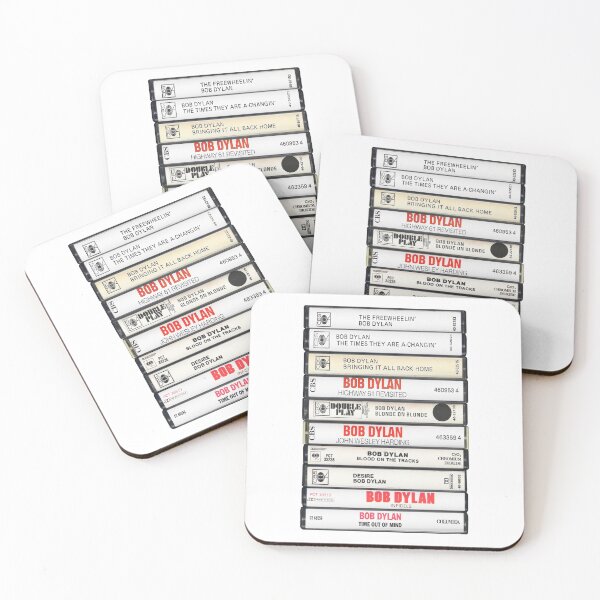 Item preview, Bob Dylan - Greatest Albums -  Vintage Cassette Print designed and sold by Mr Mustard Prints.