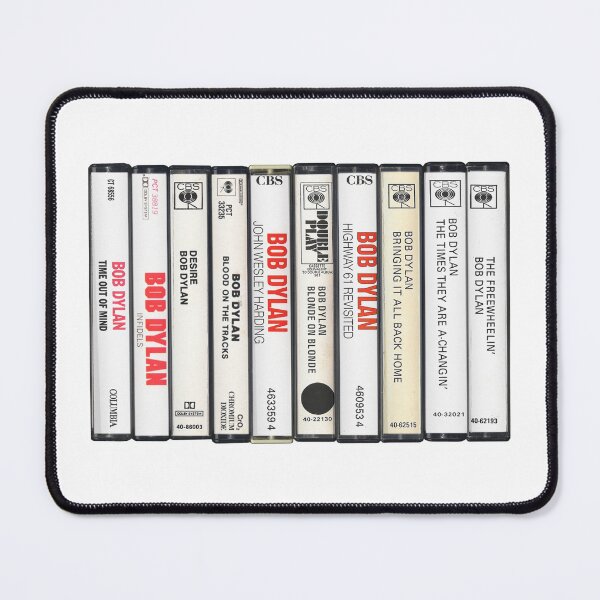 Item preview, Bob Dylan - Greatest Albums - Vintage Cassette Print designed and sold by Mr Mustard Prints.