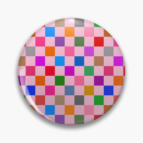Item preview, Pink Colorful Checkered Pattern Design  designed and sold by PatternTitan.