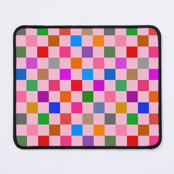 Item preview, Pink Colorful Checkered Pattern Design designed and sold by PatternTitan.
