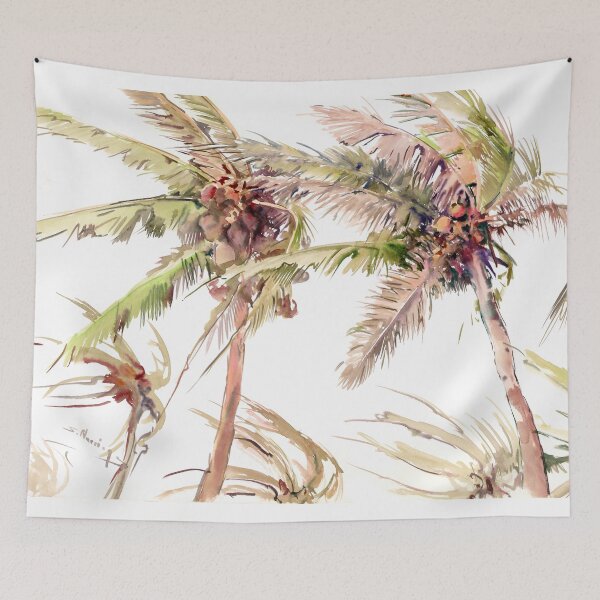 Item preview, Coconut Palm trees, Wind designed and sold by surenart.