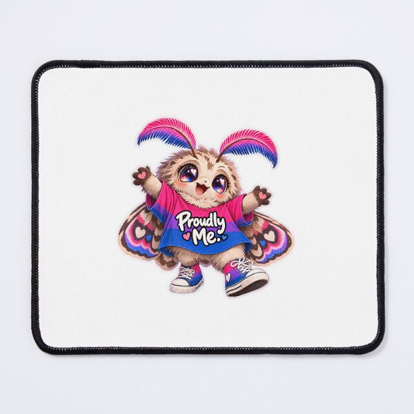 Item preview, Pat the Moth: Bisexual Pride designed and sold by Ambient-Thunder.