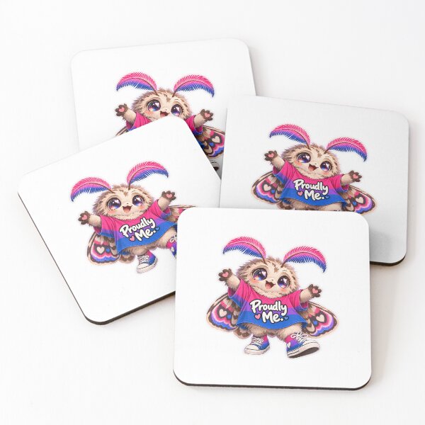 Item preview, Pat the Moth: Bisexual Pride designed and sold by Ambient-Thunder.
