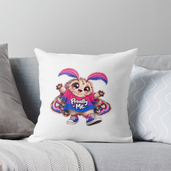 Item preview, Pat the Moth: Bisexual Pride designed and sold by Ambient-Thunder.