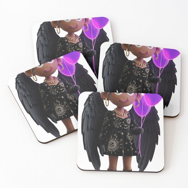 Item preview, Goth Angel Balloons Doll designed and sold by GorgezBoo.