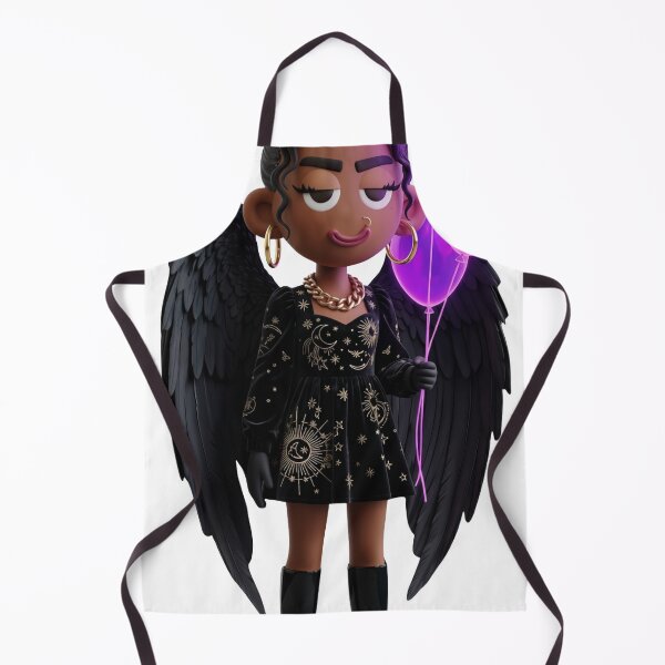 Item preview, Goth Angel Balloons Doll designed and sold by GorgezBoo.