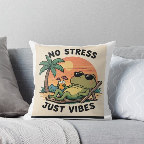 Item preview, No Stress Just Good Vibes designed and sold by vbdilr.