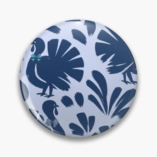 Item preview, Cute Navy Blue Thanksgiving Turkey Pattern Blue Bowties designed and sold by LYAN-STORE.