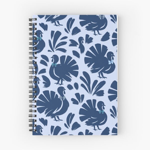 Item preview, Cute Navy Blue Thanksgiving Turkey Pattern Blue Bowties designed and sold by LYAN-STORE.