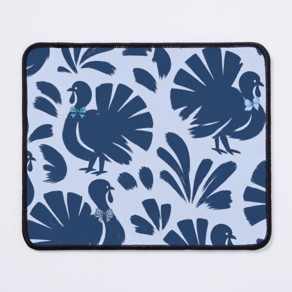 Item preview, Cute Navy Blue Thanksgiving Turkey Pattern Blue Bowties designed and sold by LYAN-STORE.