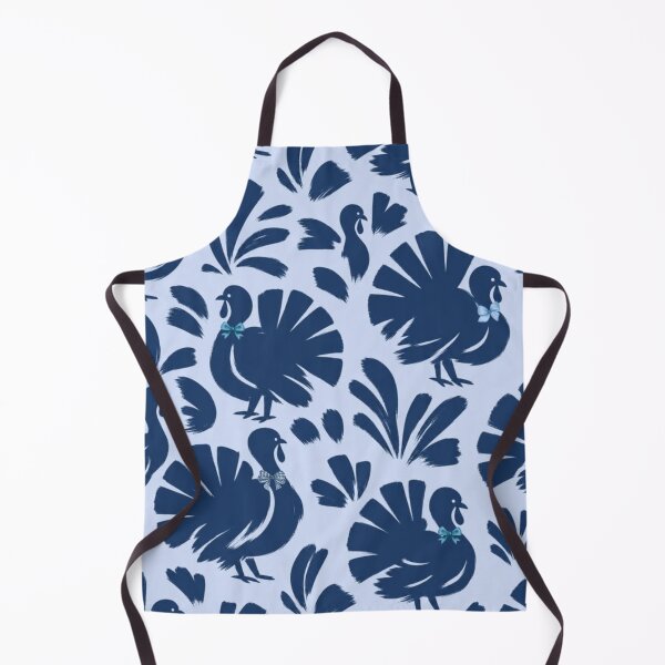 Item preview, Cute Navy Blue Thanksgiving Turkey Pattern Blue Bowties designed and sold by LYAN-STORE.