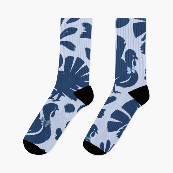 Item preview, Cute Navy Blue Thanksgiving Turkey Pattern Blue Bowties designed and sold by LYAN-STORE.