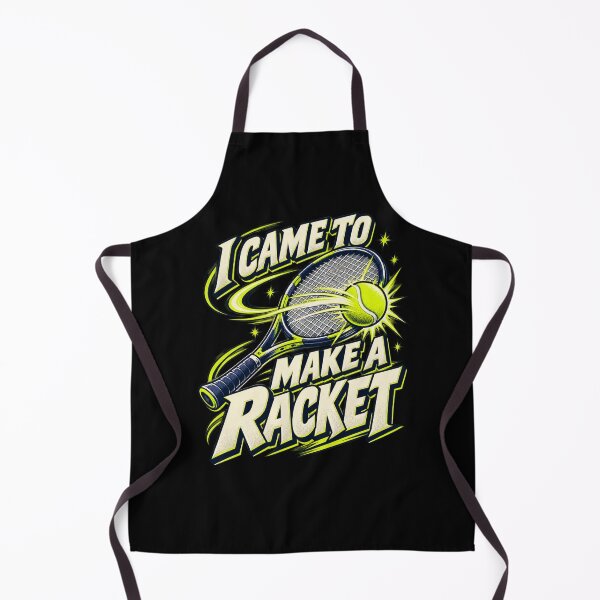 Item preview, I Came to Make a Racket - Tennis Pun designed and sold by Good Mood Foundry.