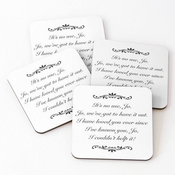 Item preview, "It's no use, Jo" Little Women Laurie Love Confession designed and sold by Summer Star.