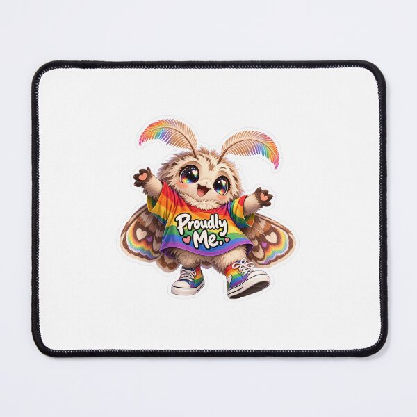 Item preview, Pat the Moth Rainbow Pride designed and sold by Ambient-Thunder.