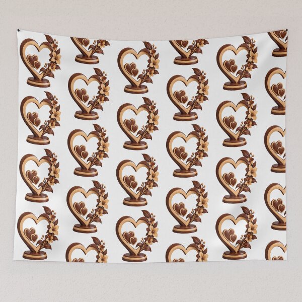Item preview, Heart sculpture floral art designed and sold by urbanshop7.