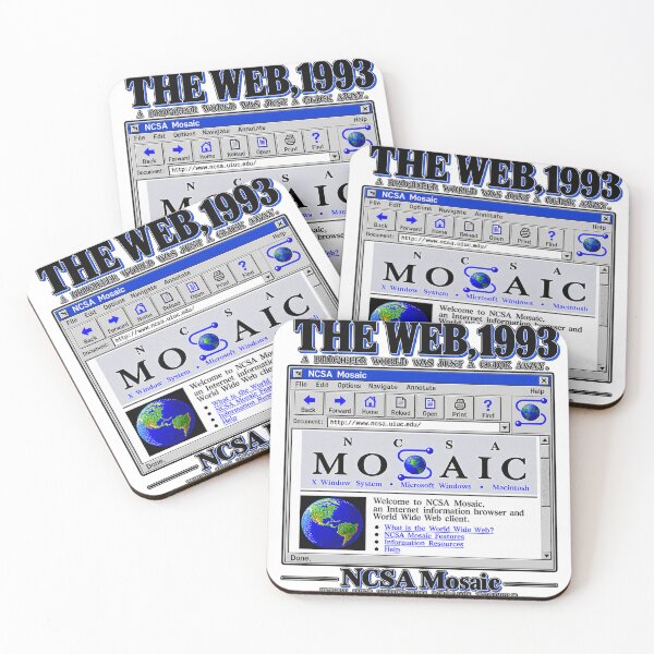 Item preview, The Web, 1993 — NCSA Mosaic and the Birth of Graphical Browsing designed and sold by Past in Threads.