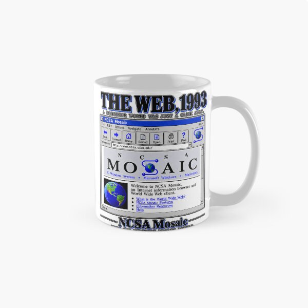 Item preview, The Web, 1993 — NCSA Mosaic and the Birth of Graphical Browsing designed and sold by Past in Threads.
