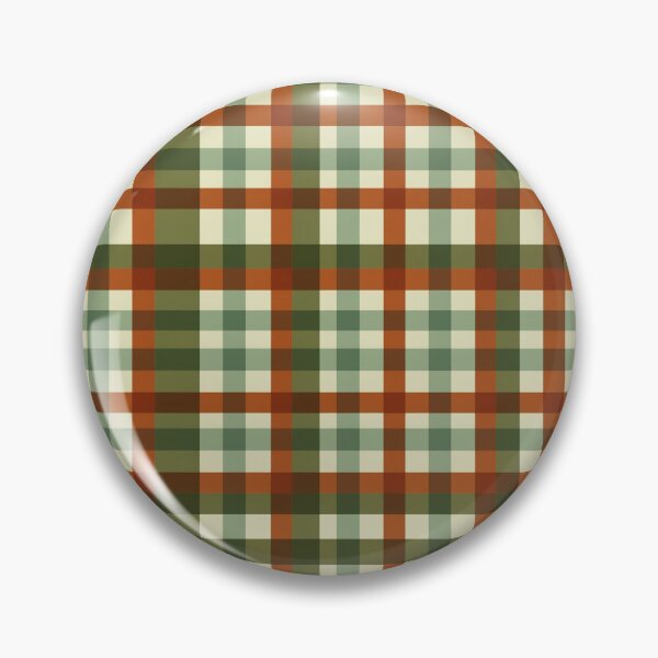 Item preview, Classic Autumn Plaid Pattern - Rust and Olive Green designed and sold by Mindful Wall Art Studio.