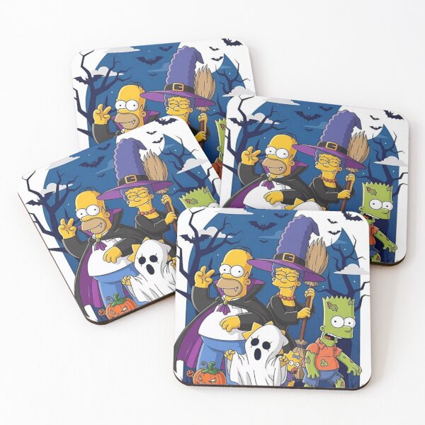 Item preview, Halloween with the Simpsons designed and sold by Luluwis.