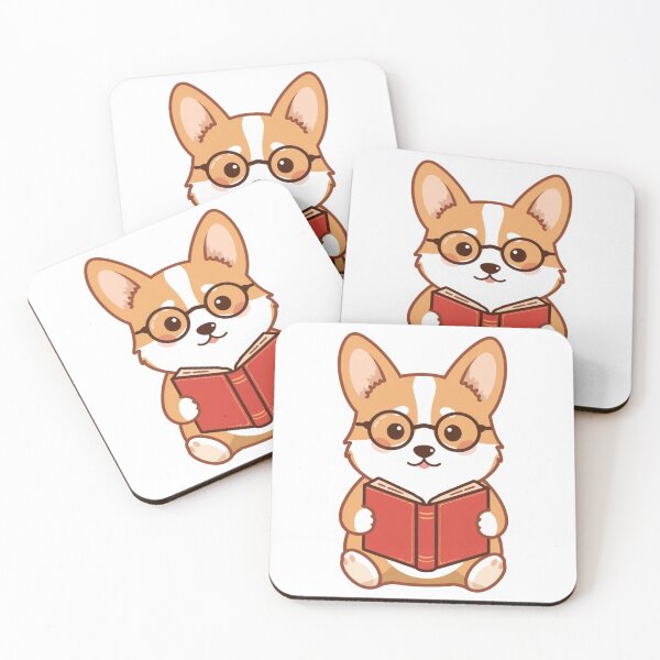 Item preview, The Literary Corgi designed and sold by Stylestickers55.