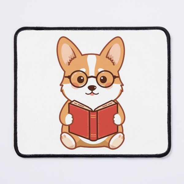 Item preview, The Literary Corgi designed and sold by Stylestickers55.