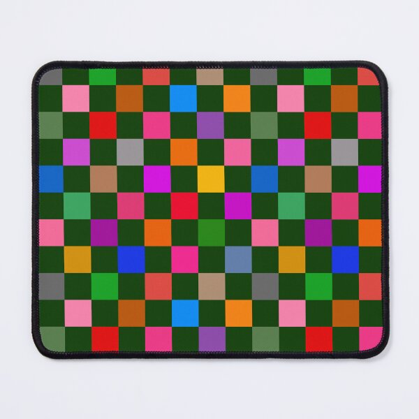 Item preview, Green Colorful Checkered Pattern Design designed and sold by PatternTitan.