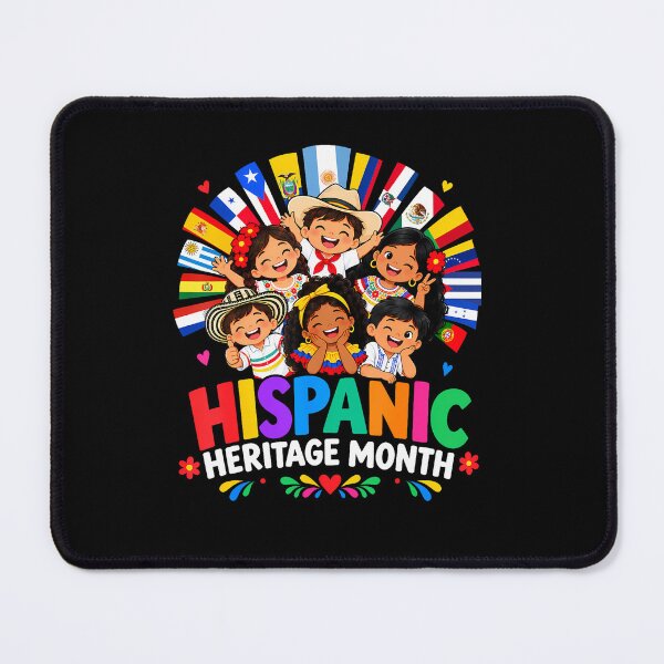 Item preview, Hispanic Heritage Month Latino Countries Flags designed and sold by RealestInternet.