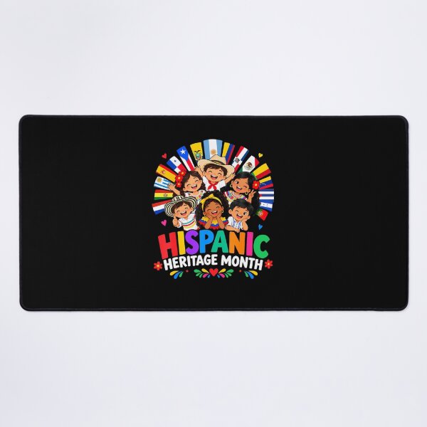 Item preview, Hispanic Heritage Month Latino Countries Flags designed and sold by RealestInternet.