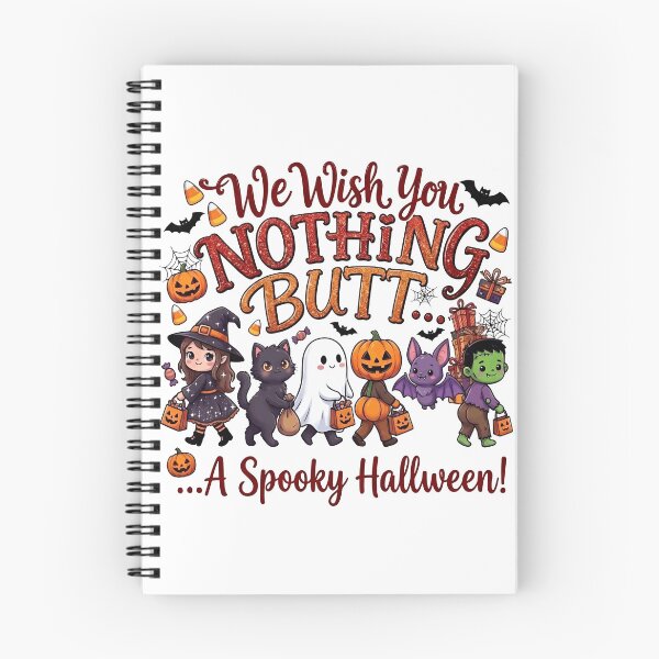 Item preview, We Wish You Nothing Butt A Spooky Halloween designed and sold by fyy-fcy-artwork.