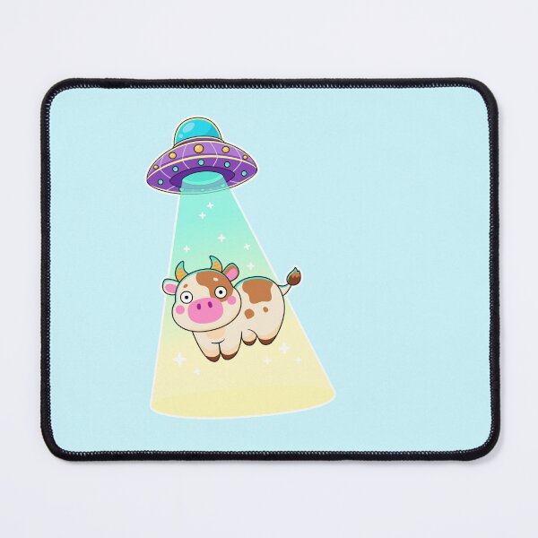 Item preview, Cute Cow Abducted by UFO Beam designed and sold by MayartLab.