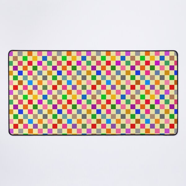 Item preview, Yellow Colorful Checkered Pattern Design designed and sold by PatternTitan.