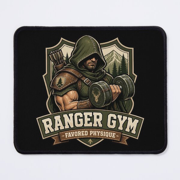 Item preview, Ranger Gym Favored Physique Outdoor Fitness RPG designed and sold by Dice_Goblin_Studio.