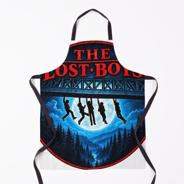 Item preview, The Lost Boys Moonlit Bridge Vintage Horror Design designed and sold by CreativeNest Prints.