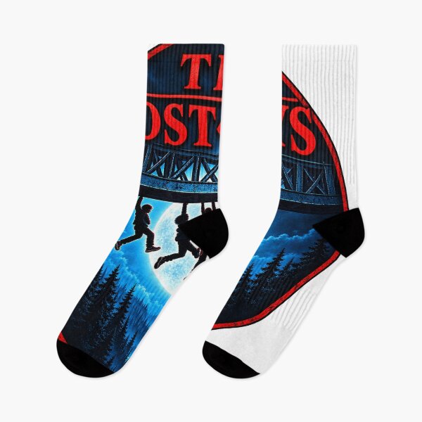 Item preview, The Lost Boys Moonlit Bridge Vintage Horror Design designed and sold by CreativeNest Prints.