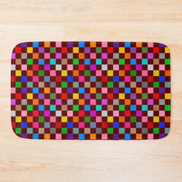 Item preview, Red Colorful Checkered Pattern Design  designed and sold by PatternTitan.