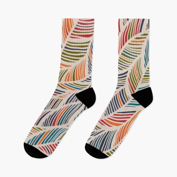 Item preview, Colorful Abstract Leaf Pattern – Modern Botanical Design designed and sold by frantuliuss.