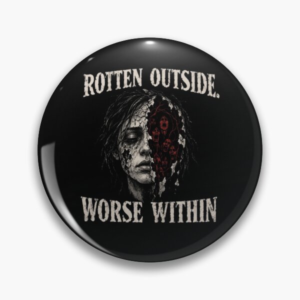 Item preview, Rotten Outside Worse Within – Dark Horror Gothic designed and sold by ManSplotu.