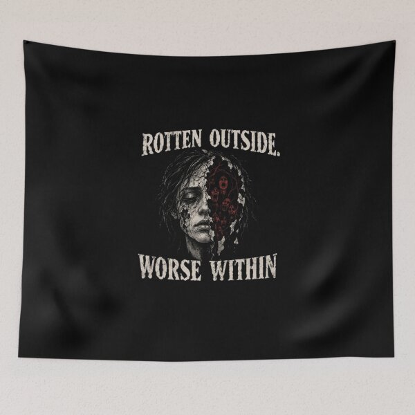 Item preview, Rotten Outside Worse Within – Dark Horror Gothic designed and sold by ManSplotu.